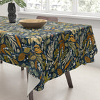 Fall leafy nature dark A Tablecloth Gallery Image 3