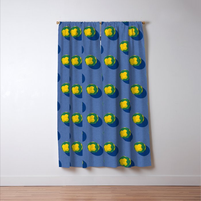 BALLS Handball - pattern Window Curtain Gallery Image 3