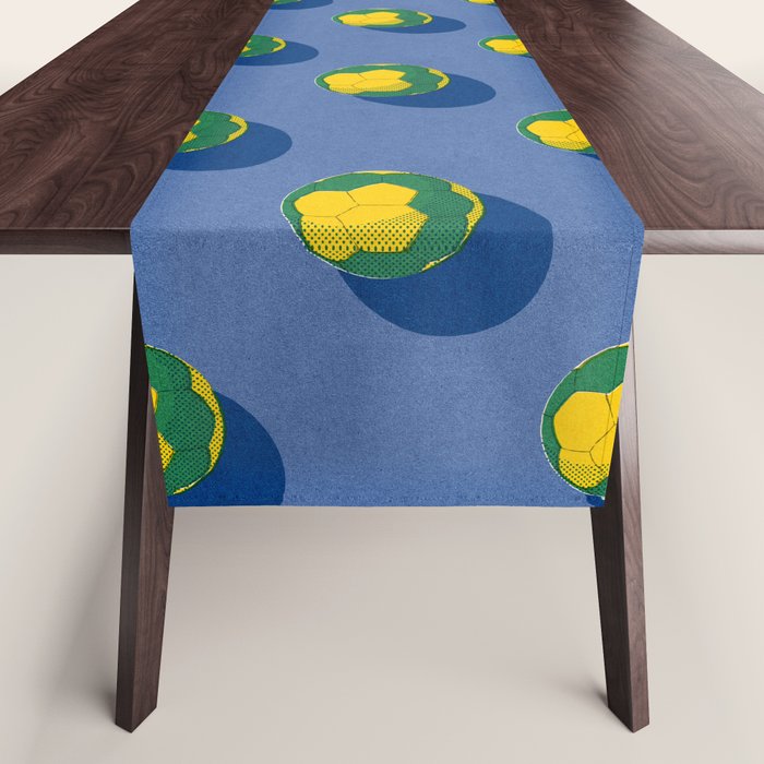 BALLS Handball - pattern Table Runner Gallery Image 1