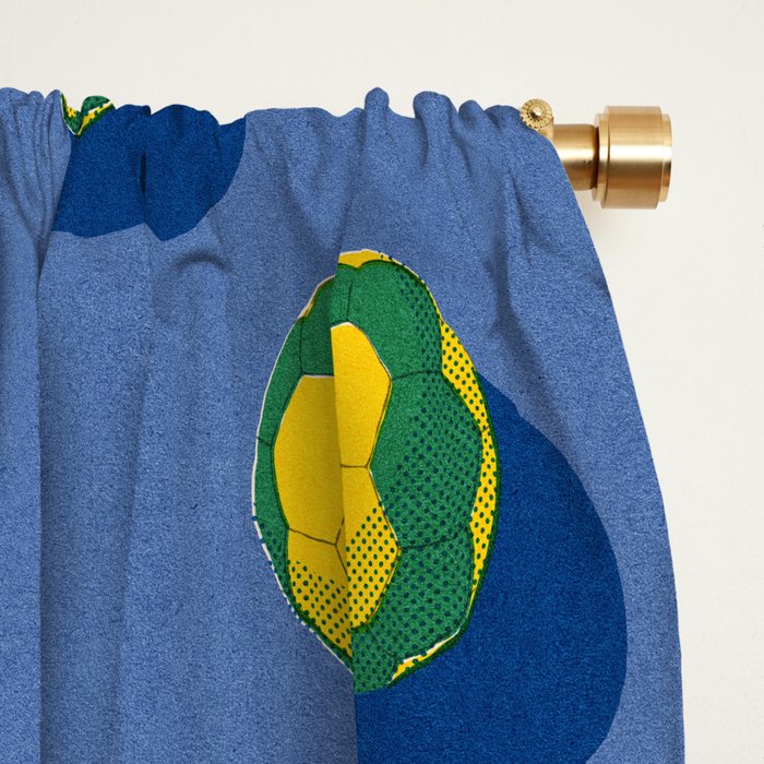 BALLS Handball - pattern Window Curtain Gallery Image 2