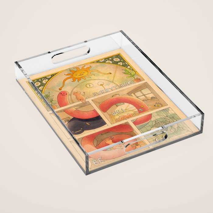 Everything Will be Ok Acrylic Tray Gallery Image 1