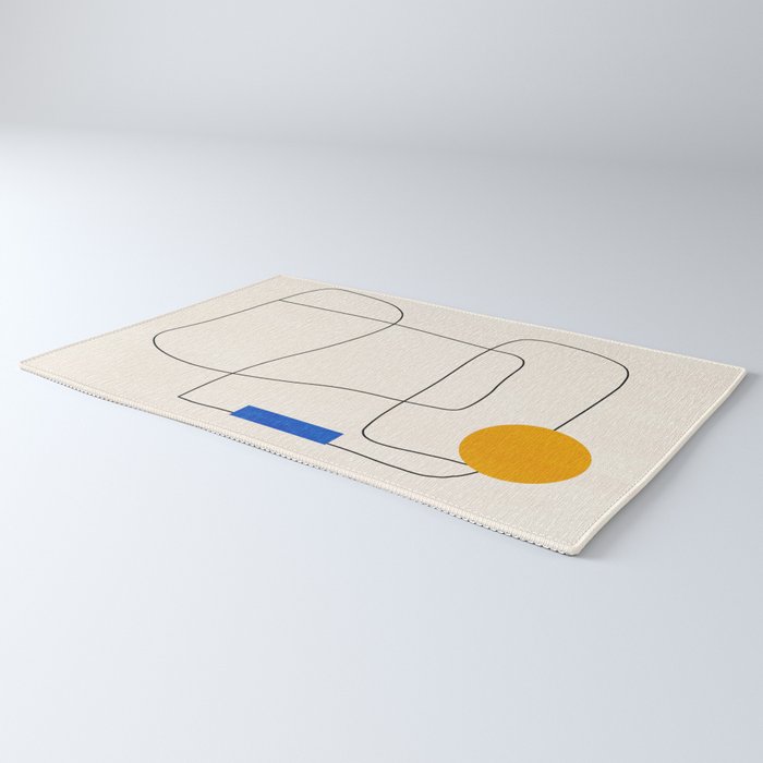 Minimal Geometric Shapes 67 Rug Gallery Image 3