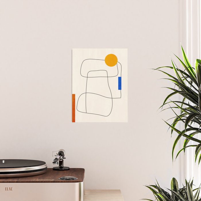 Minimal Geometric Shapes 67 Poster Gallery Image 2
