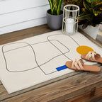 Minimal Geometric Shapes 67 Outdoor Rug Gallery Image 2