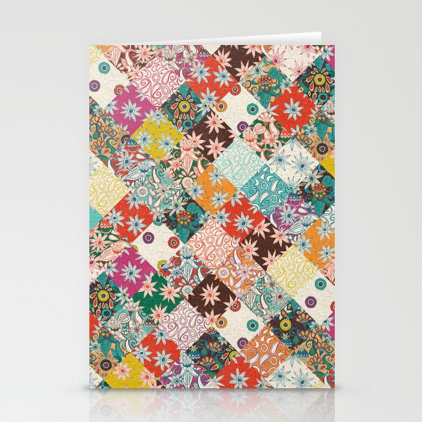 sarilmak patchwork Stationery Card Gallery Image 2