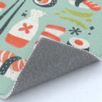 Sushi Dreams - Mint Rug Gallery Image 4