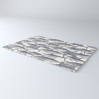 Atlantic fish blue Rug Gallery Image 3