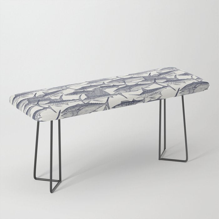 Atlantic fish blue Bench Gallery Image 1