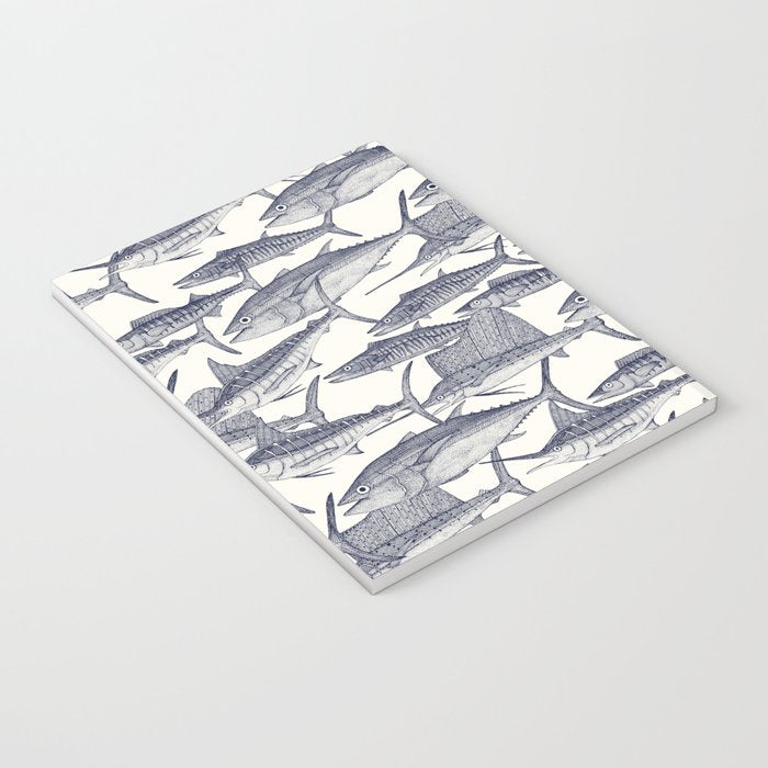 Atlantic fish blue Notebook Gallery Image 3