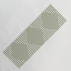 Geo (Linen Sage) Yoga Mat Gallery Image 1