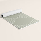 Geo (Linen Sage) Yoga Mat Gallery Image 2