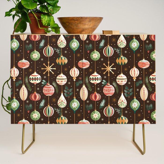 Classic Holiday Decor Delight Credenza Gallery Image 1