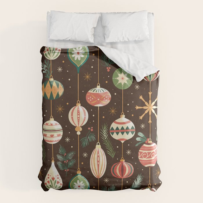 Classic Holiday Decor Delight Duvet Cover Gallery Image 6
