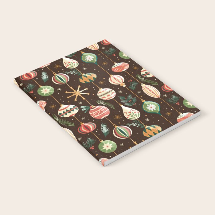 Classic Holiday Decor Delight Notebook Gallery Image 2