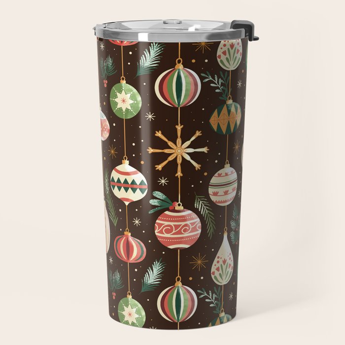Classic Holiday Decor Delight Travel Mug Gallery Image 2