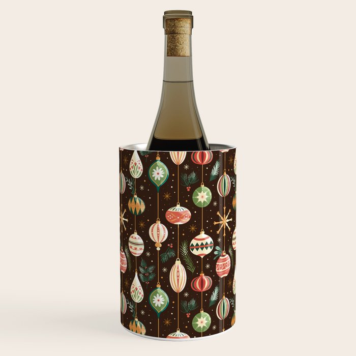 Classic Holiday Decor Delight Wine Chiller Gallery Image 1