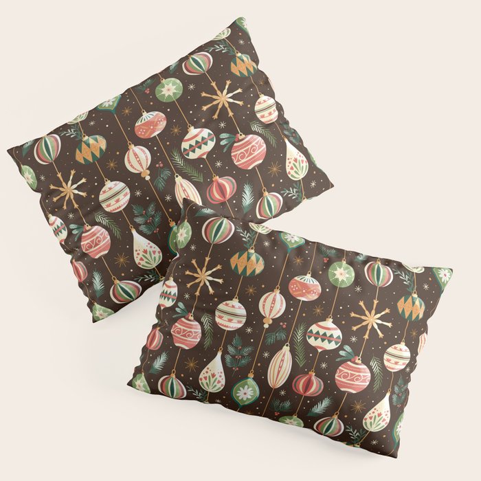 Classic Holiday Decor Delight Pillow Sham Gallery Image 1