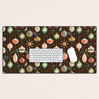 Classic Holiday Decor Delight Desk Mat Gallery Image 1