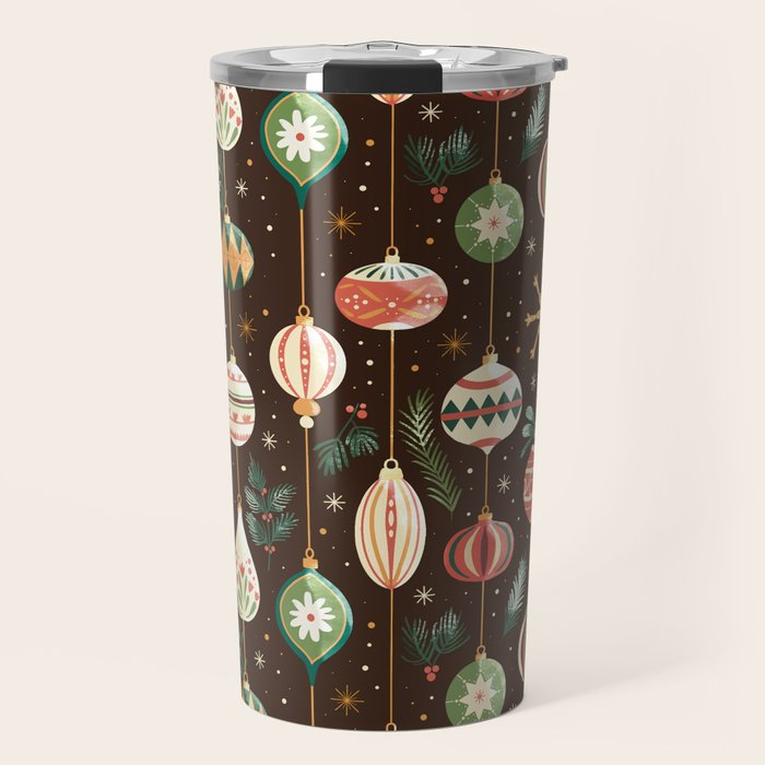 Classic Holiday Decor Delight Travel Mug Gallery Image 1