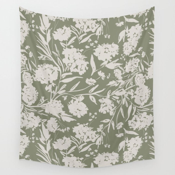 Evergreen Garden Wall Tapestry Gallery Image 1