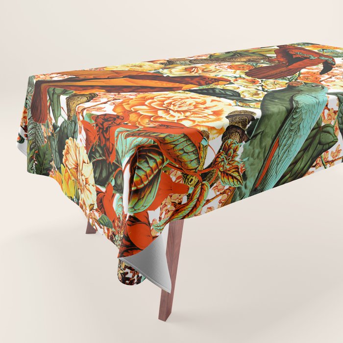 The Magical World of Birds II Tablecloth Gallery Image 1