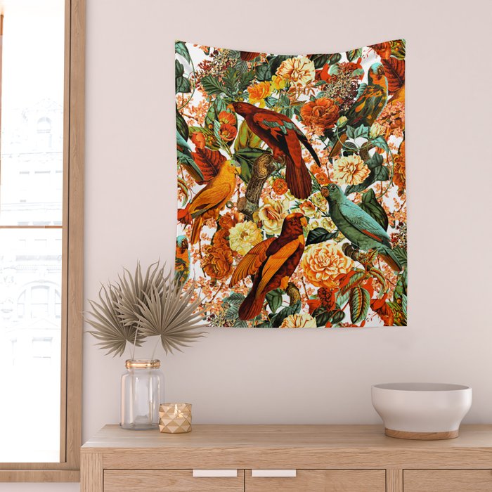 The Magical World of Birds II Wall Tapestry Gallery Image 2