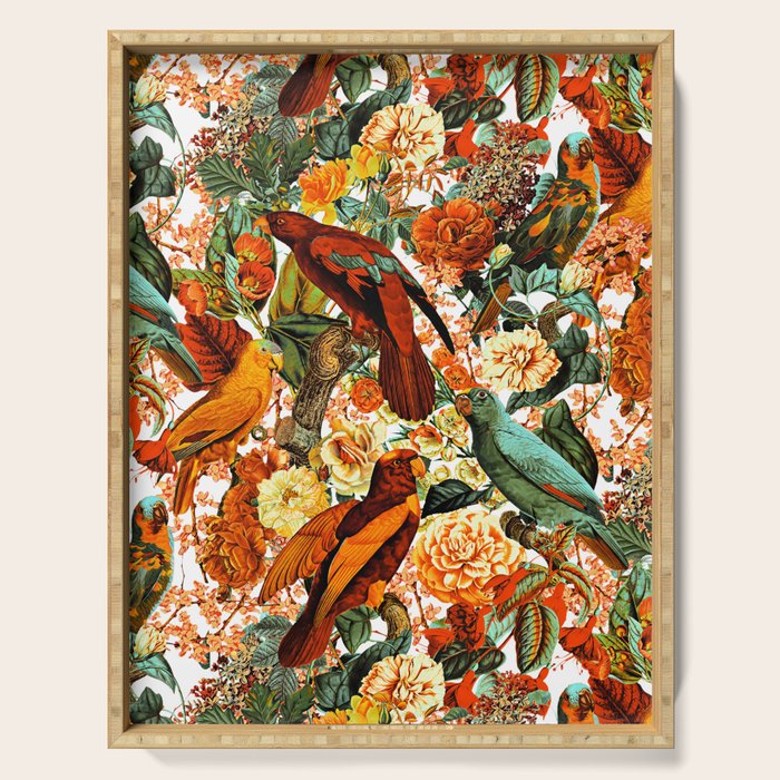 The Magical World of Birds II Serving Tray Gallery Image 1