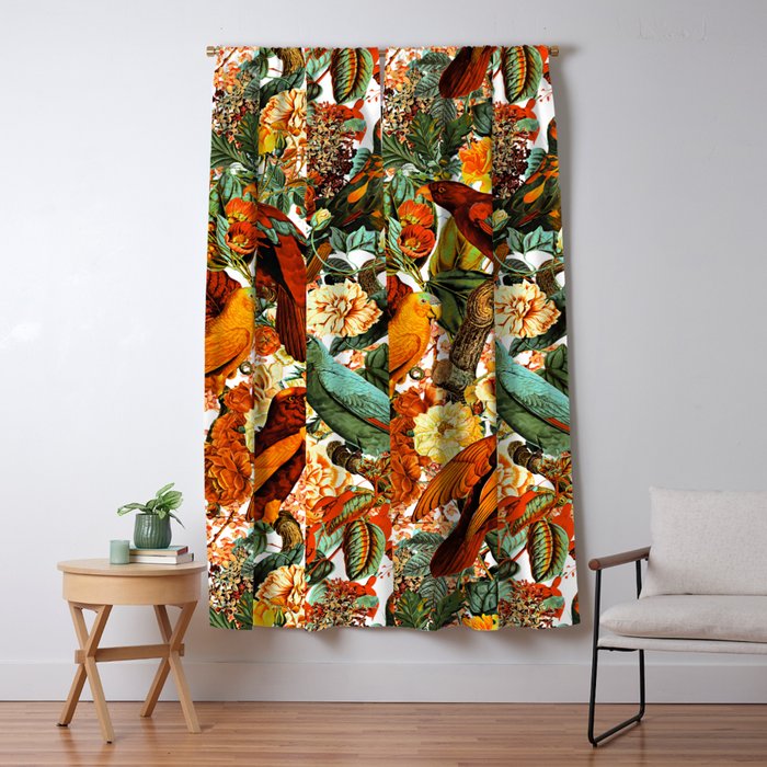 The Magical World of Birds II Window Curtain Gallery Image 5