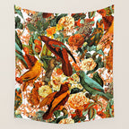The Magical World of Birds II Wall Tapestry Gallery Image 4