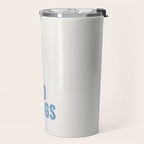 You Can Do Hard Things Cream & Blue Travel Mug Gallery Image 2