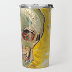 Skull by Vincent van Gogh, 1887 Travel Mug Gallery Image 2