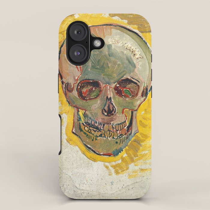 Skull by Vincent van Gogh, 1887 iPhone Case Gallery Image 1