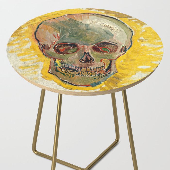 Skull by Vincent van Gogh, 1887 Side Table Gallery Image 2