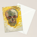 Skull by Vincent van Gogh, 1887 Stationery Card Gallery Image 2