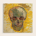 Skull by Vincent van Gogh, 1887 Wood Wall Art Gallery Image 1