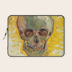 Skull by Vincent van Gogh, 1887 Laptop Sleeve Gallery Image 1