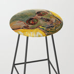 Skull by Vincent van Gogh, 1887 Stool Gallery Image 2