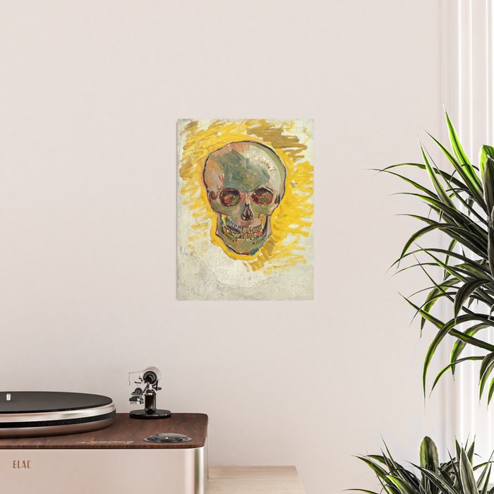 Skull by Vincent van Gogh, 1887 Poster Gallery Image 2
