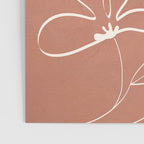 Little Flower Outline on Clay 03 Poster Gallery Image 3