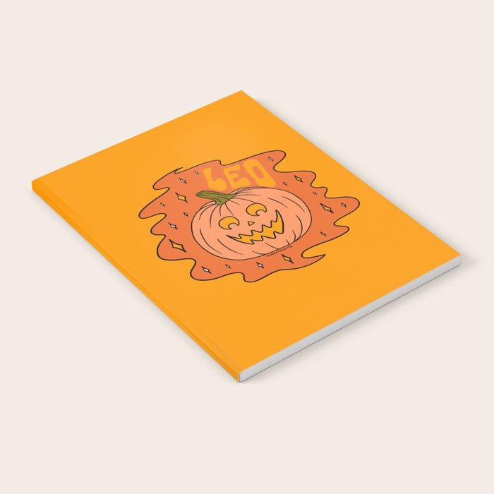 Leo Jack O Lantern Notebook Gallery Image 2