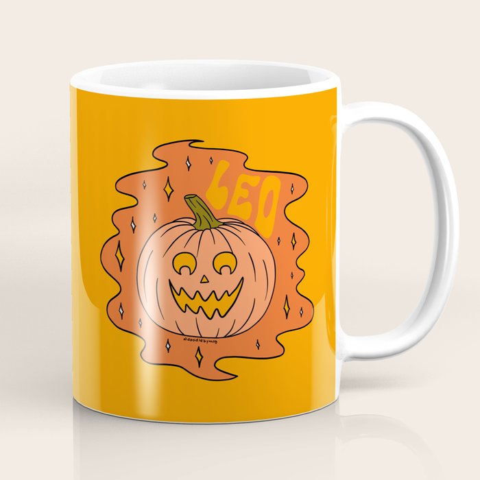 Leo Jack O Lantern Coffee Mug Gallery Image 1