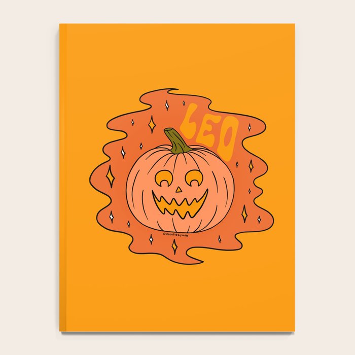 Leo Jack O Lantern Notebook Gallery Image 4