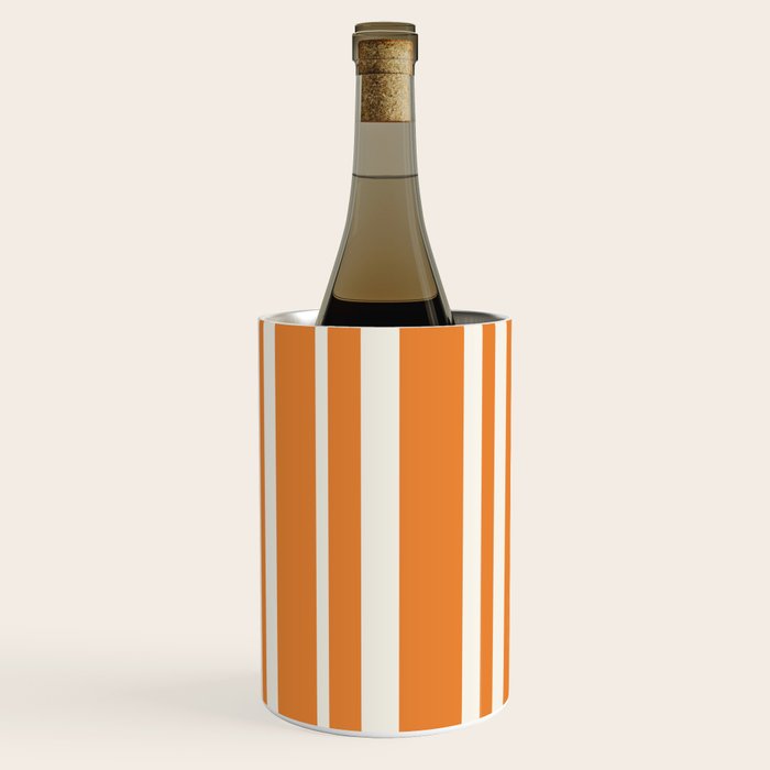 Classic Stripes XLVI - Retro Orange Wine Chiller Gallery Image 2