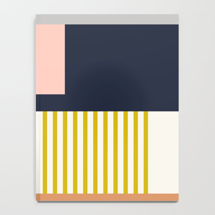 Sol Abstract Geometric Print in Multi Notebook Gallery Image 4