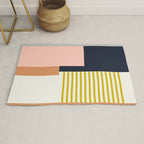 Sol Abstract Geometric Print in Multi Rug Gallery Image 1