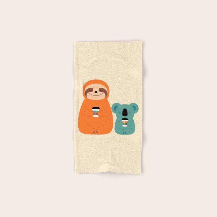 Coffee Buddy Bath Towel Gallery Image 1