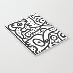 Black and White Graffiti Street art Ink Marker  Notebook Gallery Image 3