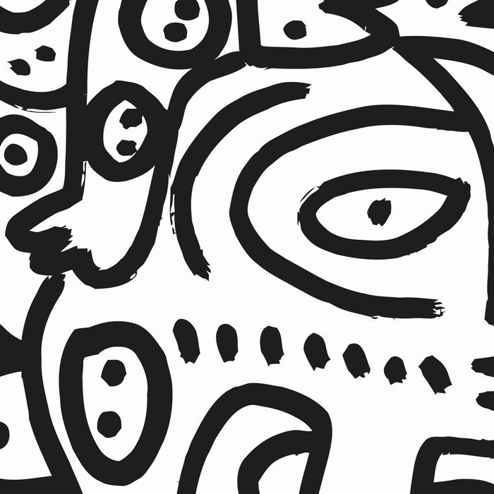 Black and White Graffiti Street art Ink Marker  Coffee Mug Gallery Image 2
