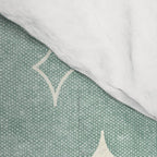 moon and stars - surf blue Comforter Gallery Image 4