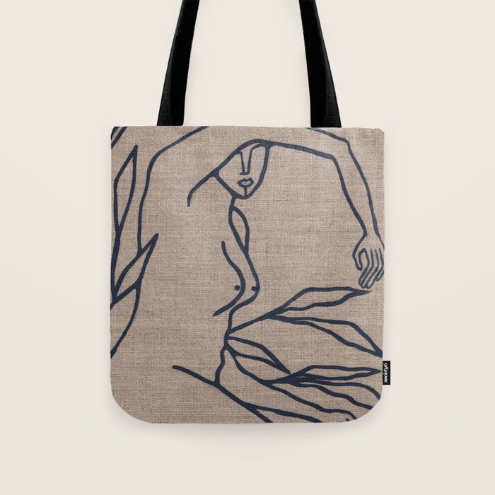 In The Garden No. 2 Tote Bag Gallery Image 1